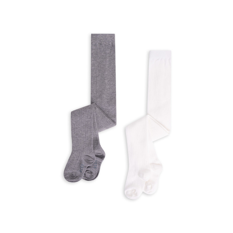 Աղջկա մանկական գծավոր զուգագուլպա 2 հատ